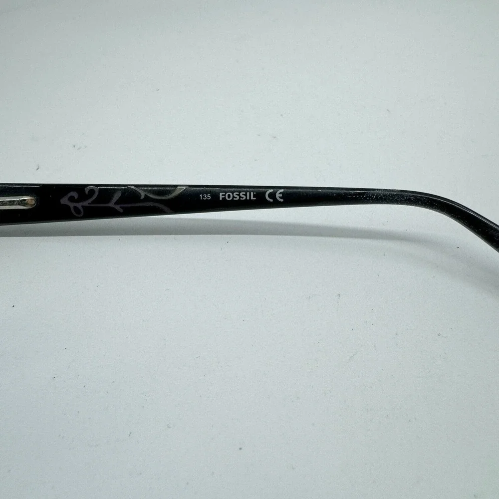 Fossil lindsy women's Eyeglasses Frames TL2 51 [] 17 135 Black H11177‎
